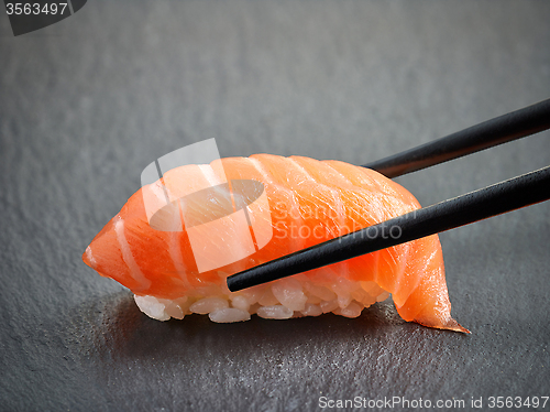 Image of Salmon sushi