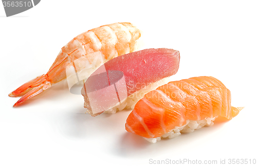 Image of various sushi