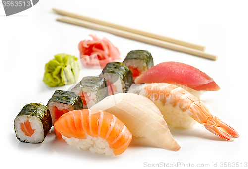 Image of various sushi