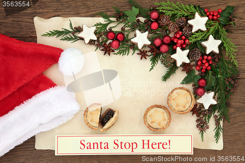 Image of Santa Stop Here