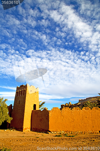 Image of africa in  the   historical village