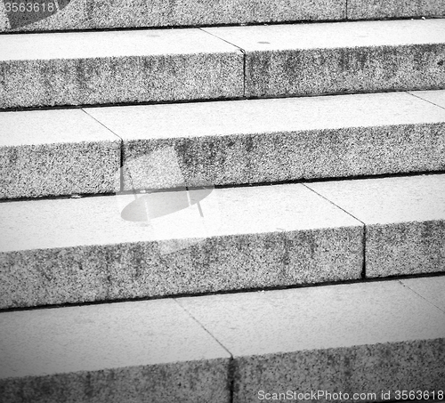 Image of in london  monument old steps and marble ancien line 