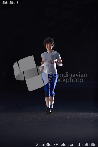 Image of jogging woman