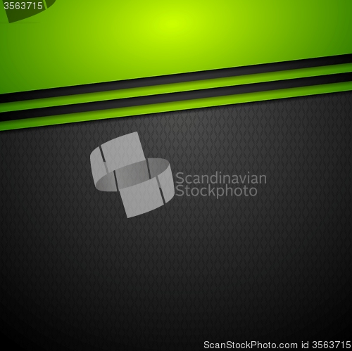 Image of Dark corporate abstract background