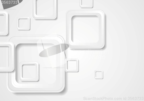 Image of Abstract grey geometric background