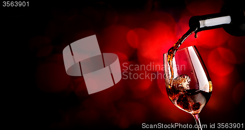 Image of Pouring wine on vinous