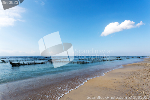 Image of dream beach Bali Indonesia, Nusa Penida island