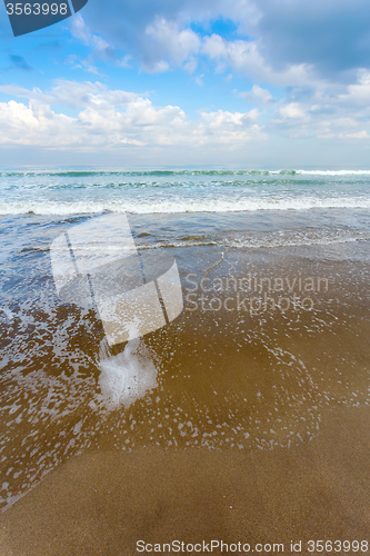 Image of Kuta beach in Bali Indonesia