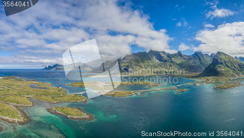 Image of Lofoten bridges