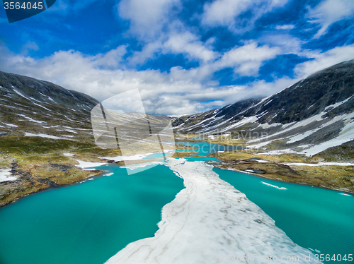 Image of Norwegian mountain lake