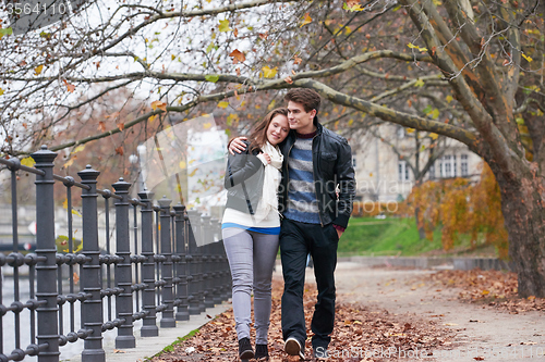 Image of autumn couple