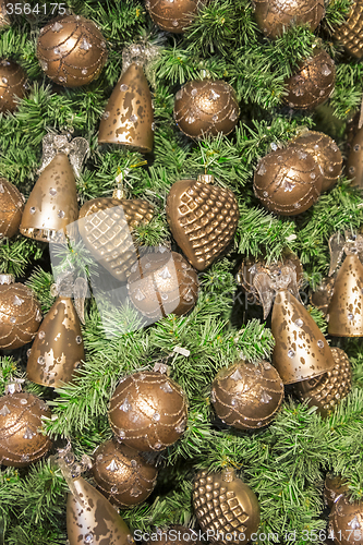 Image of Christmas tree detail