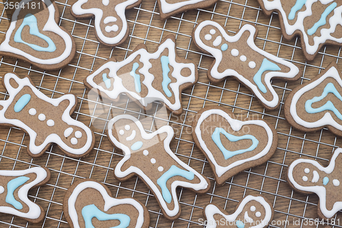 Image of Beautiful gingerbread cookies