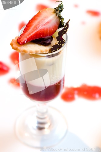 Image of Strawberry and Vanilla Desert