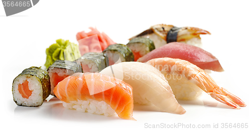 Image of various sushi