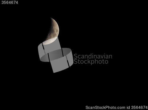 Image of First quarter moon