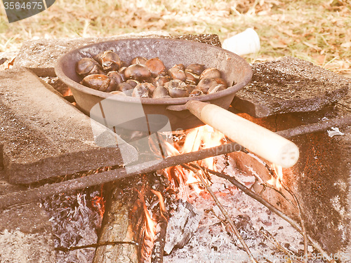 Image of Retro looking Barbecue picture