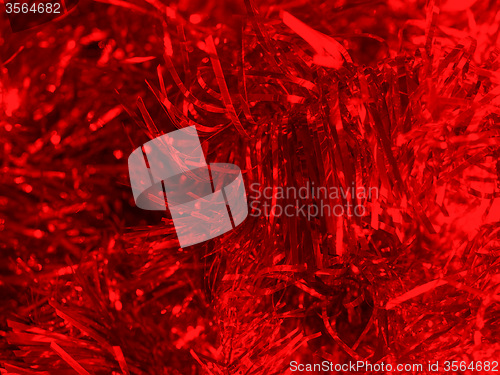 Image of Christmas tinsel