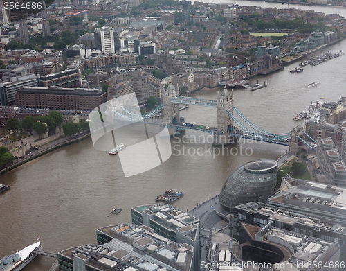 Image of Aerial view of London