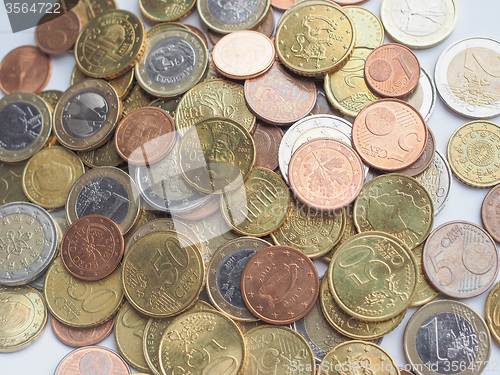 Image of Euro coins