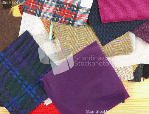 Image of Fabric samples