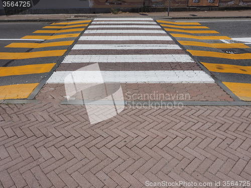 Image of Zebra crossing sign
