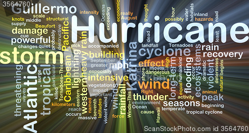 Image of Hurricane background concept glowing