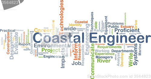 Image of Coastal engineer background concept