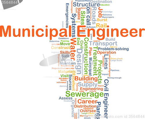 Image of Municipal engineer background concept