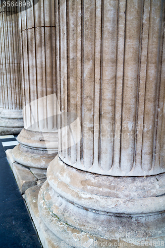 Image of   in london     the     texture  abstract  ruined 