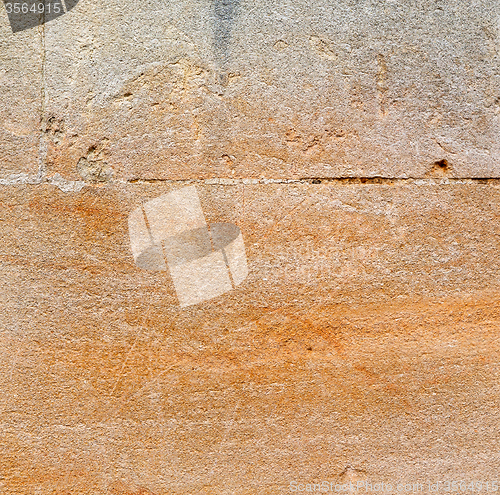 Image of in london the  abstract    texture of a ancien wall and ruined b