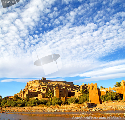 Image of africa in morocco the old contruction and the historical village