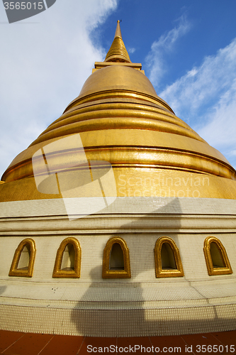 Image of thailand bangkok abstract  in the temple  roof window