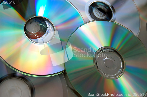 Image of CD's