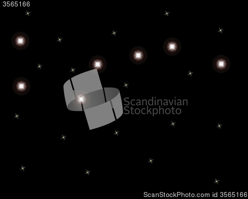 Image of Dipper constellation