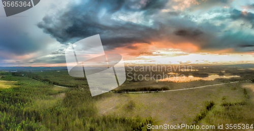 Image of Storm over Sweden