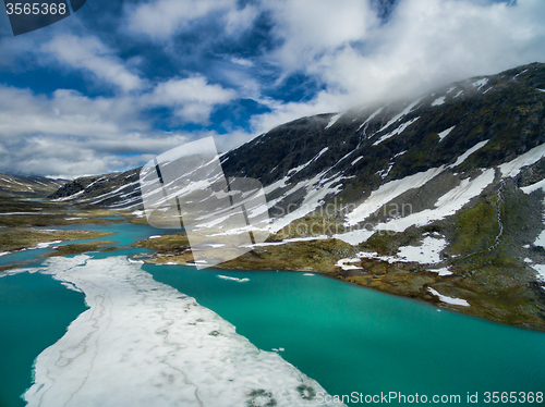 Image of Norwegian mountain lake