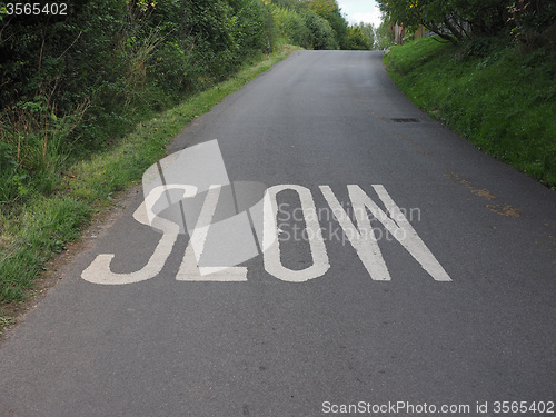 Image of Slow sign