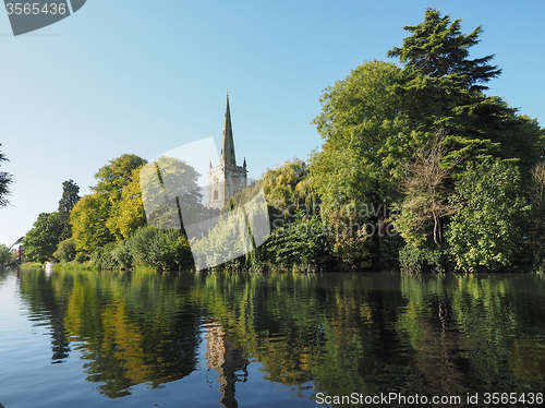 Image of Holy Trinity church in Stratford upon Avon