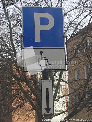 Image of Disabeled parking space