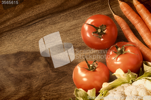 Image of healthy vegetables