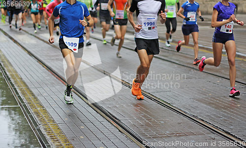 Image of Marathon running