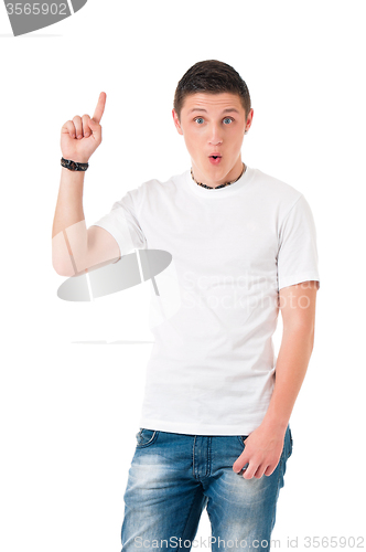 Image of Man with T-shirt