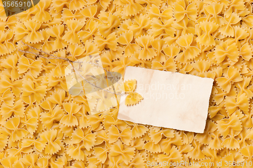 Image of Frame of pasta