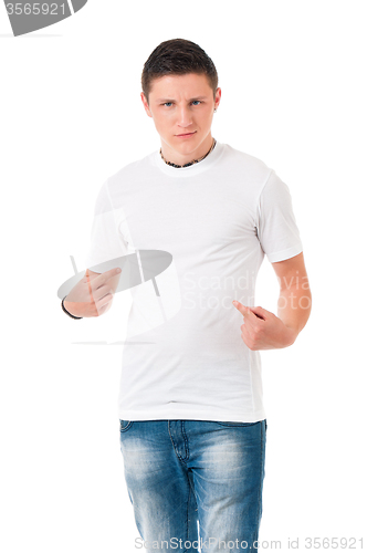 Image of Man in t-shirt