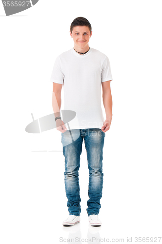 Image of Man with T-shirt