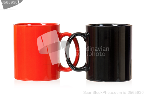 Image of Colorful cups