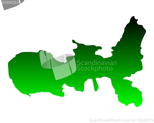 Image of Map of Elba