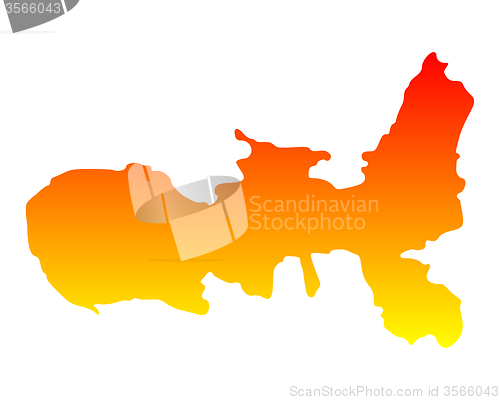 Image of Map of Elba