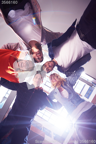 Image of happy students celebrate